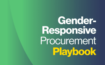 Women Win – Gender Responsive Procurement Playbook