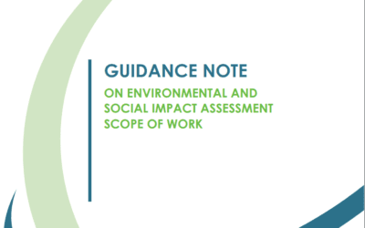 Equator Principles – Guidance Note on Environmental and Social Impact Assessment Scope of Work