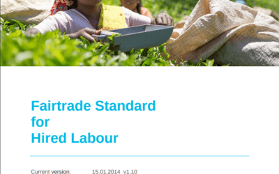 Fairtrade International – Fairtrade Standard for Hired Labour