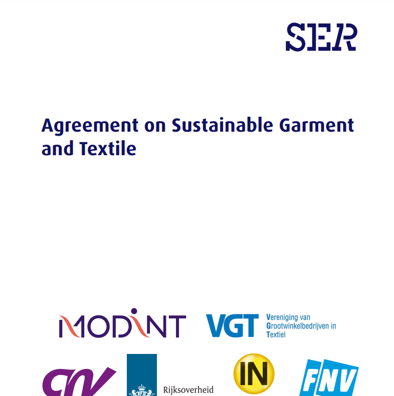 Agreement on sustainable garment