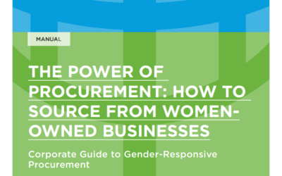 UN Women – The Power of Procurement: How to Source from Women Owned Businesses