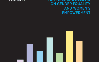WEPs – A Reference Guide for Tracking Results on Gender Equality and Women’s Empowerment